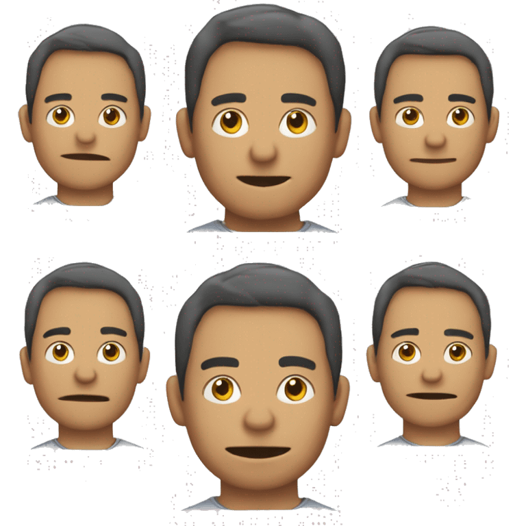 Aziado, aff, língua prá fora inclinada, aff aziado, olhar e sombracelhas de desistência  emoji