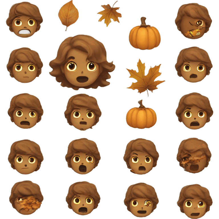 Fall emoji