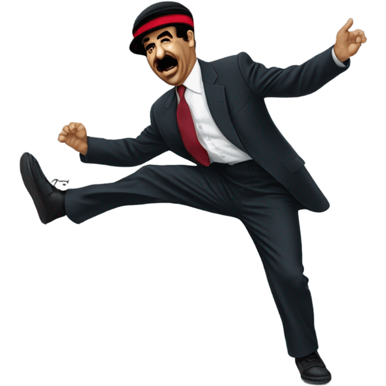 Saddam Hussein Breakdancing emoji