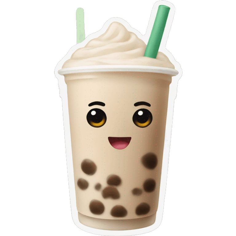 Boba milk tea emoji