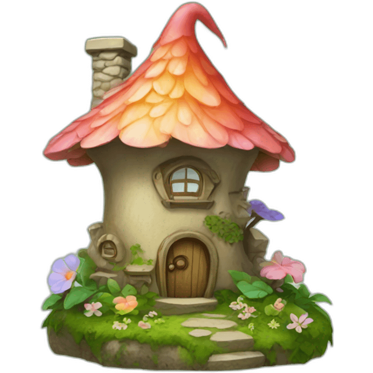 fairy house emoji