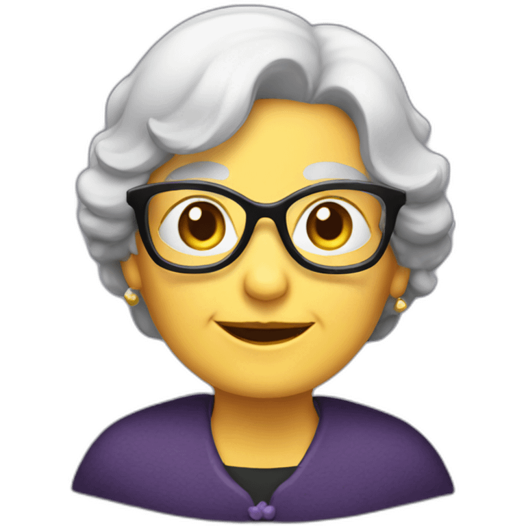 linux tux grandma emoji