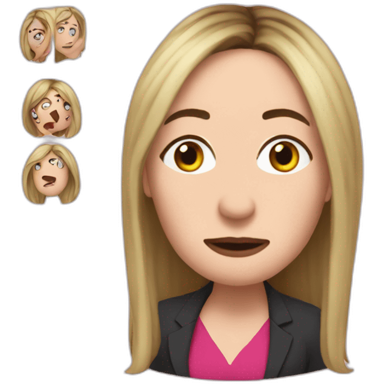 Too heavy Victoria Coren emoji