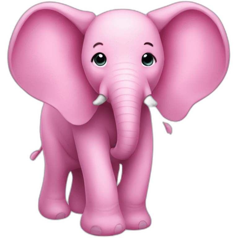 pink elephant emoji