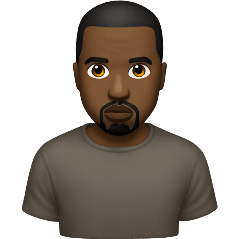 Kanye west bisou  emoji