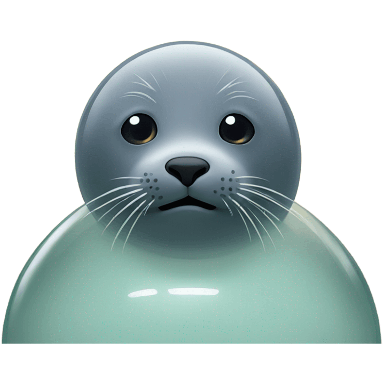 seal trapped in dome emoji