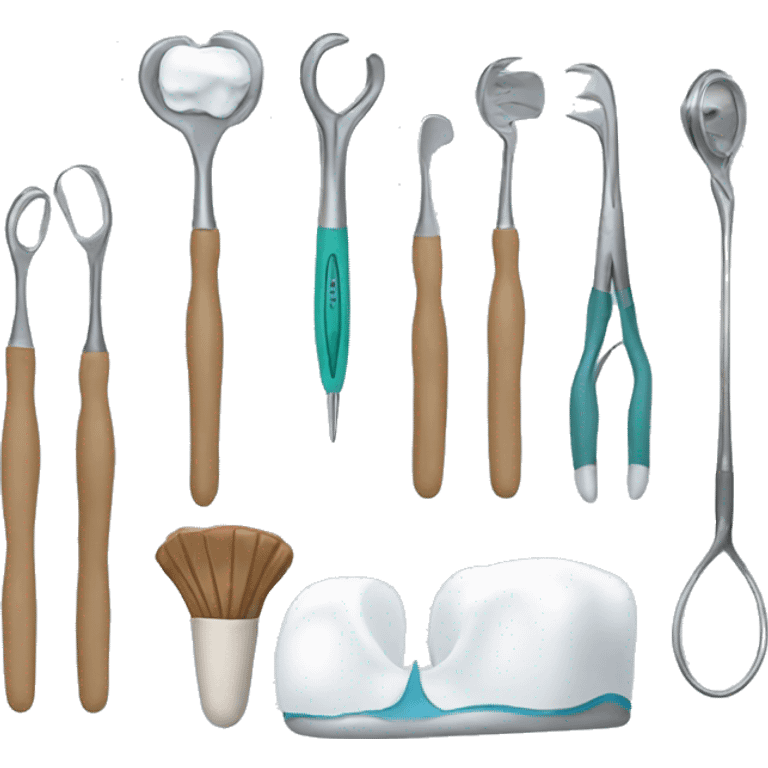 dentist tools emoji