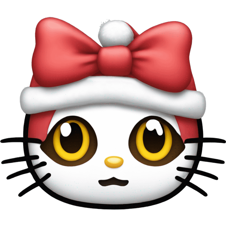 hello kitty christmas edition emoji