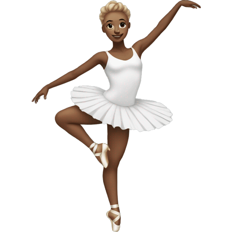 white dancer emoji