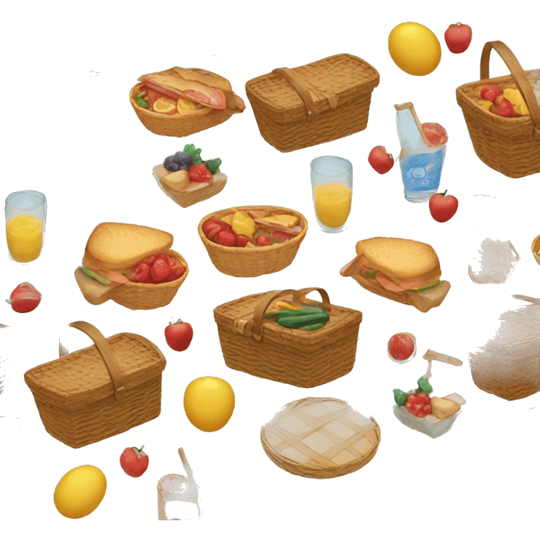 Picnic basket  emoji