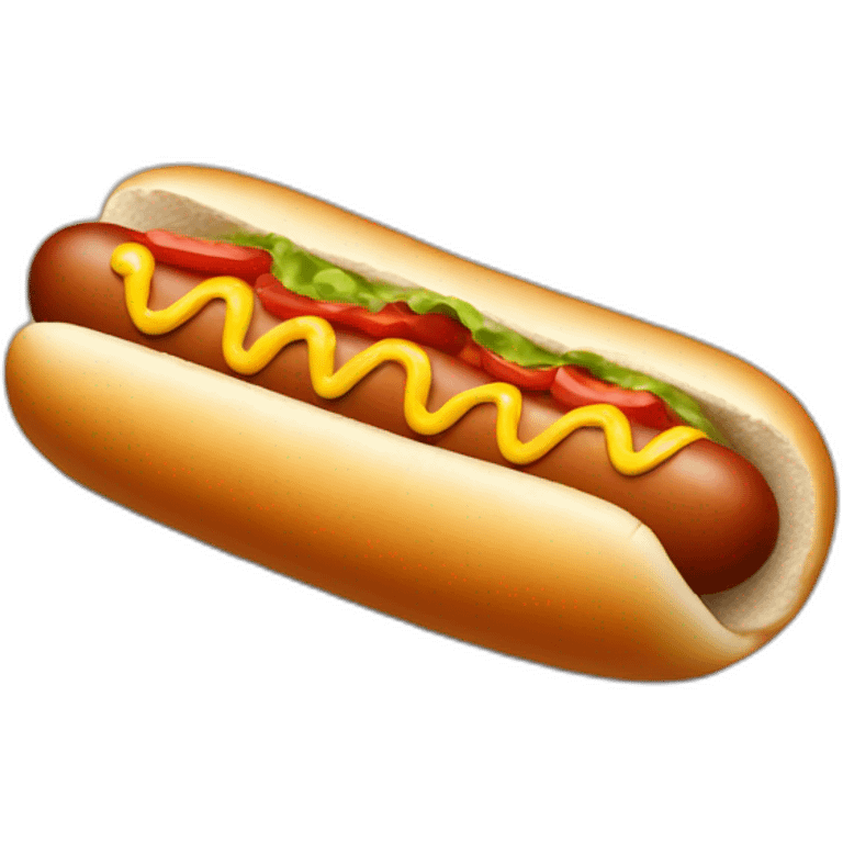 hot dog without bun emoji