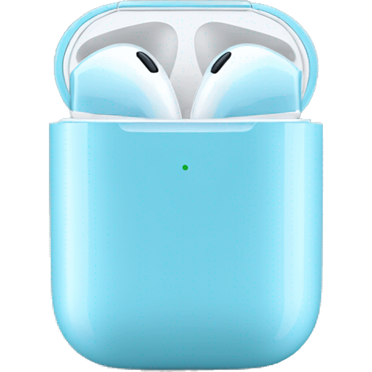 Skyblue airpod emoji