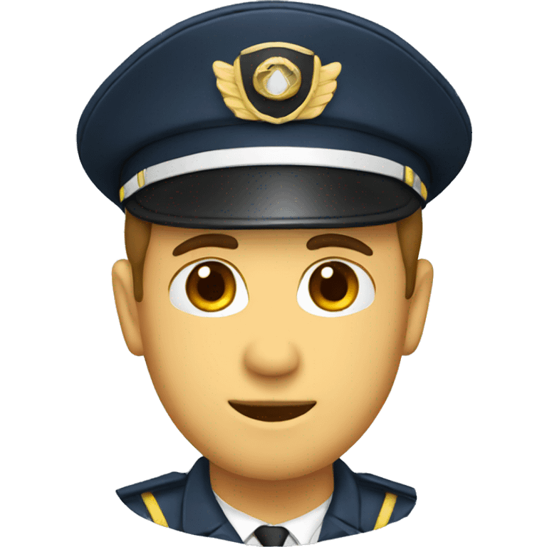 pilot hat emoji