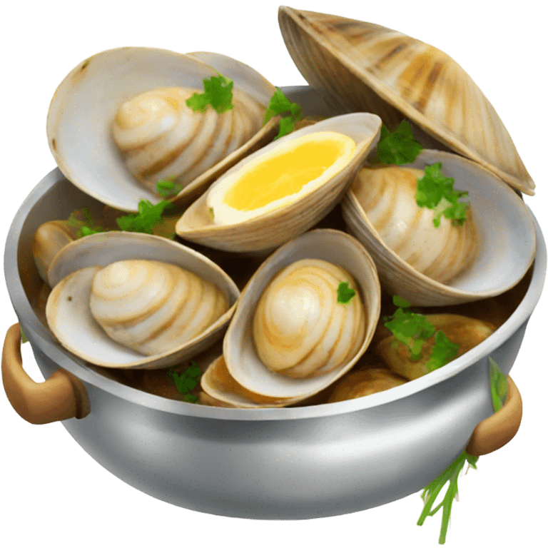 grilled clams receipe emoji