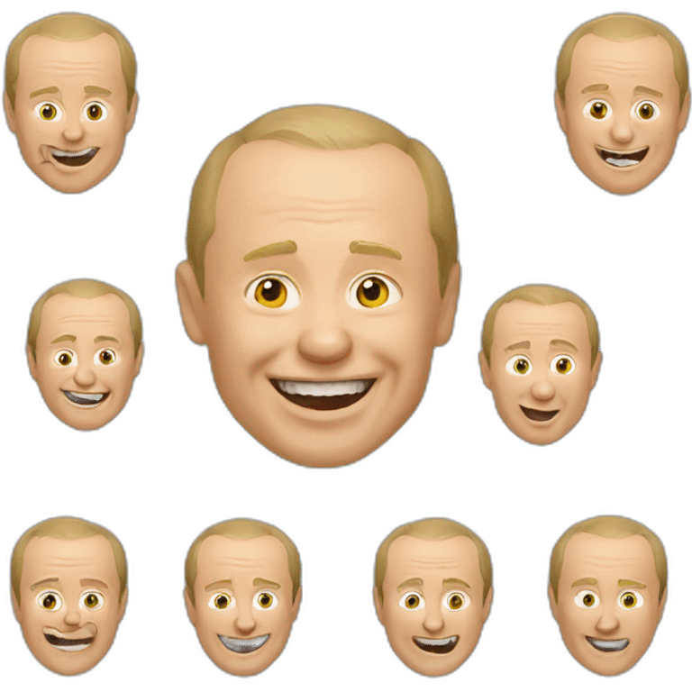 Putin-laughs emoji