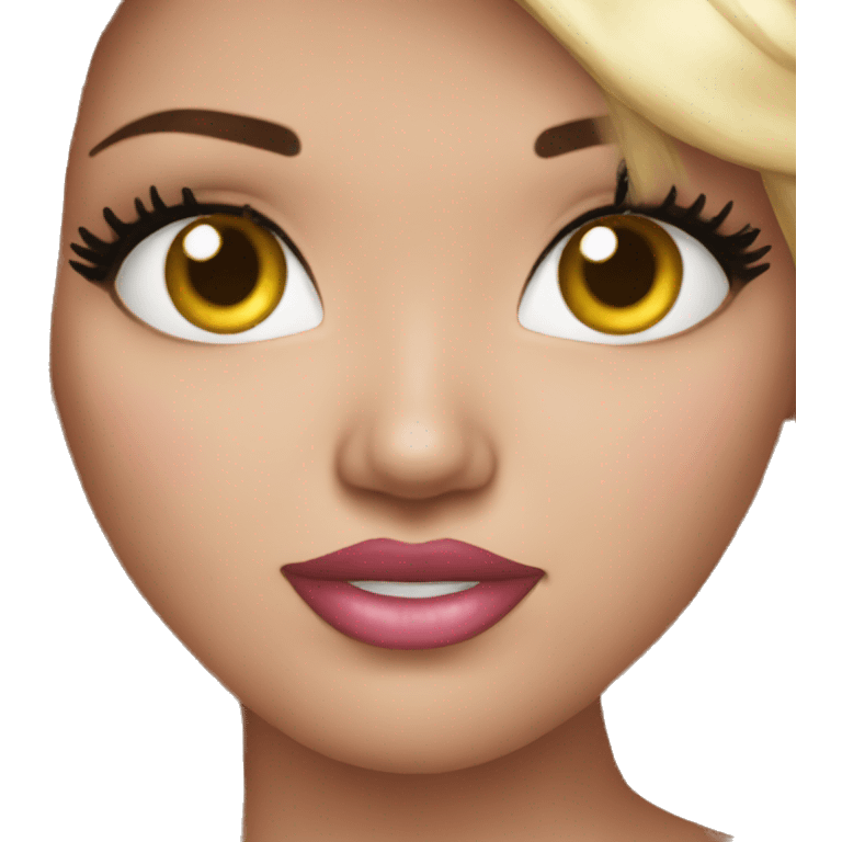 nicki nicole emoji