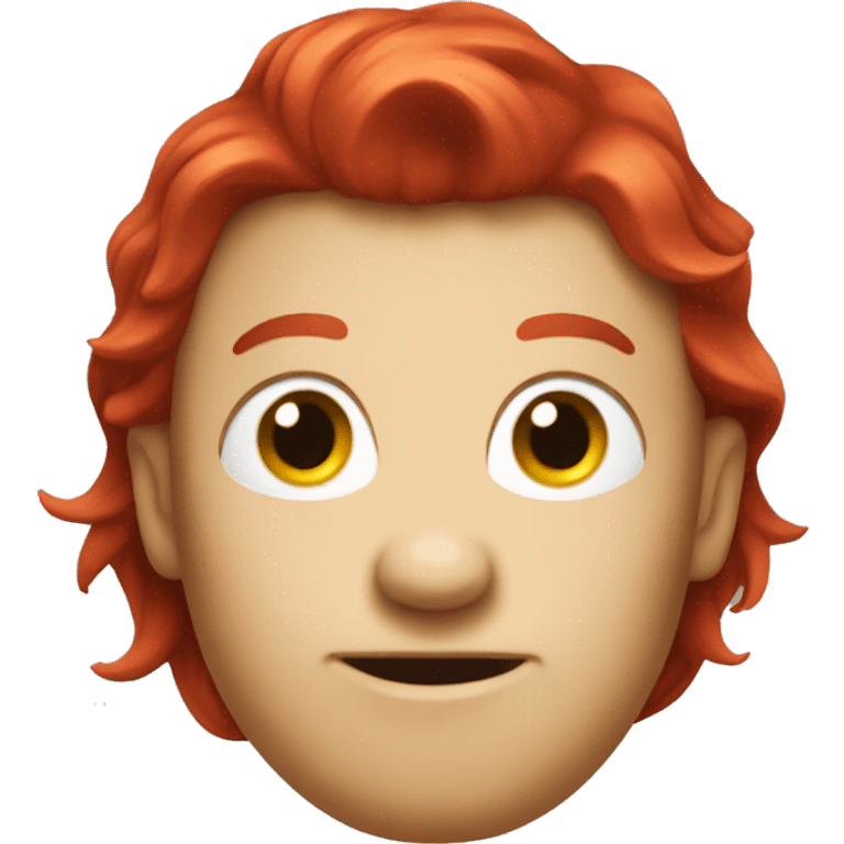 a gnom with red hair  emoji