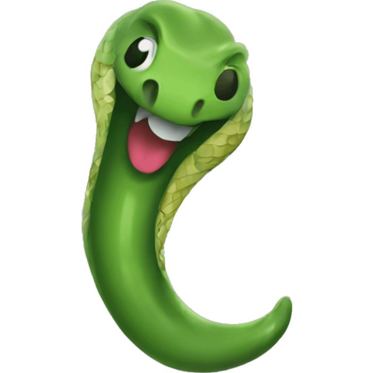 Sassy snake jalapeño  emoji