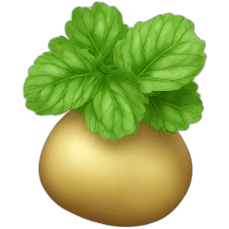 silver medal potato emoji