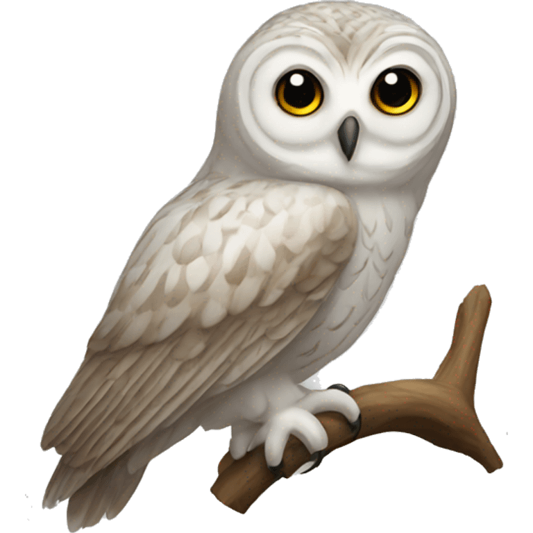 Transparent owl emoji