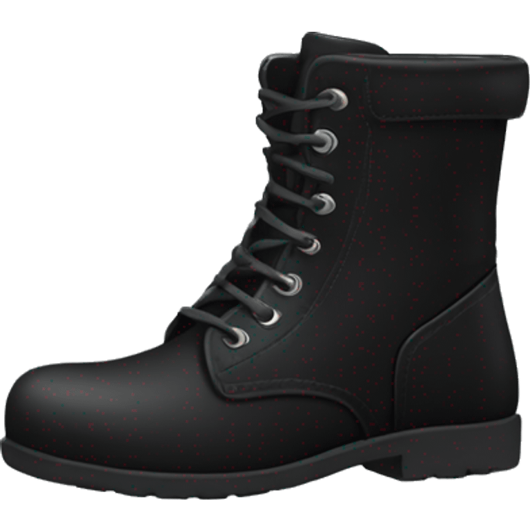 Black boots emoji