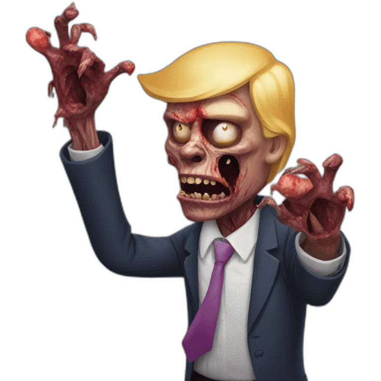 donald-trump-zombie emoji