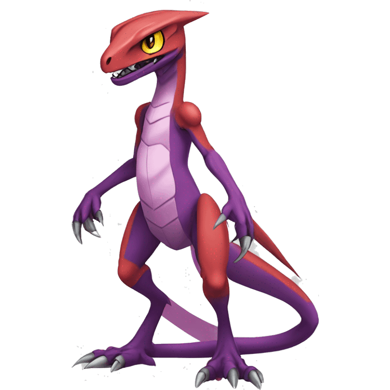  Cool Edgy Digimon-Fakemon-Raptor-Genesect-Reptile full body emoji