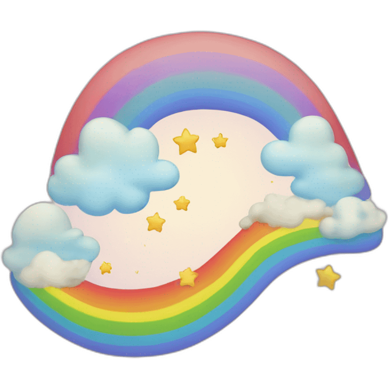 rainbow-with-stars emoji