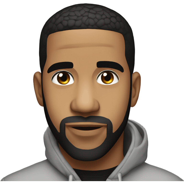 Drake in his album emoji