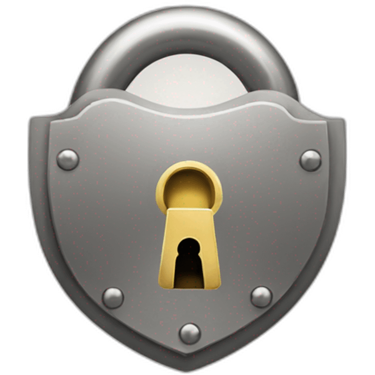 secure safe lock emoji