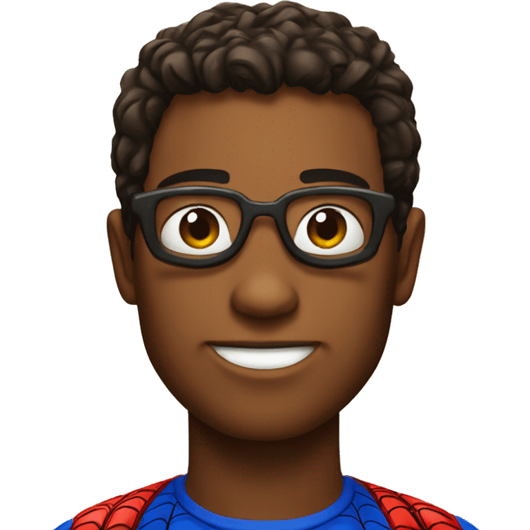 spiderman profile picture emoji style ios emoji