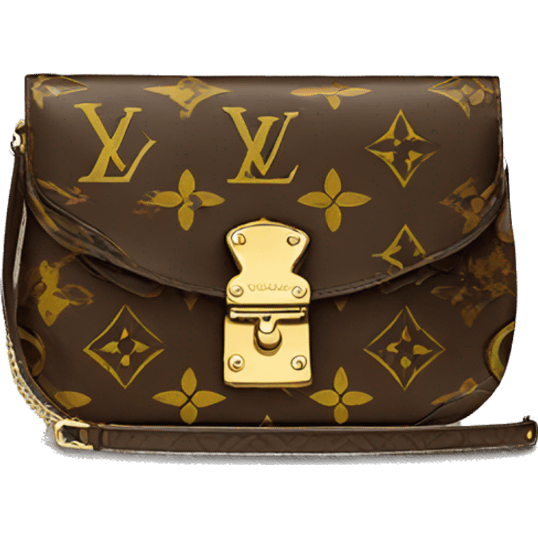 Louis Vuitton Liv Pochette emoji