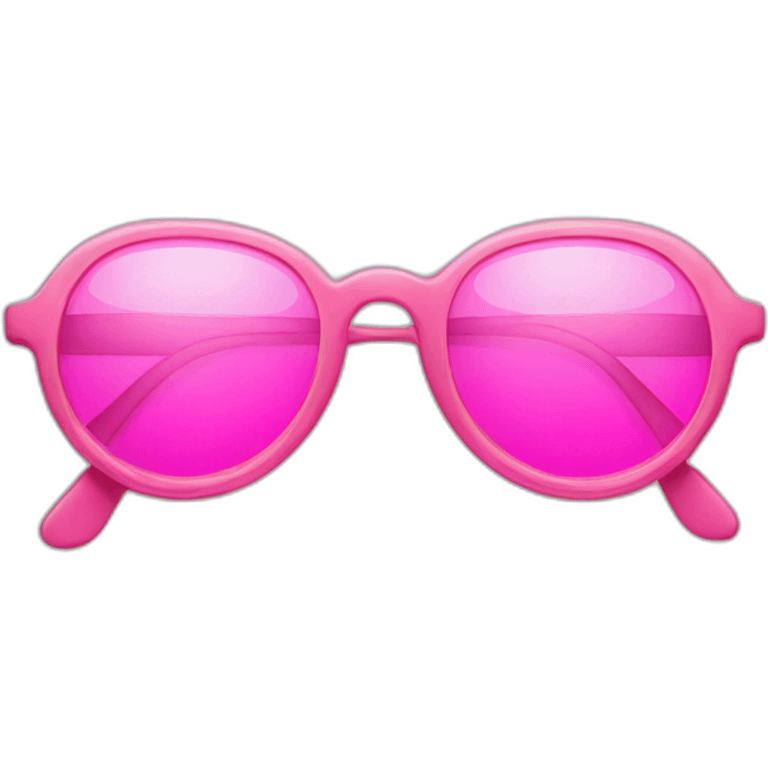 pairs of pink glasses emoji