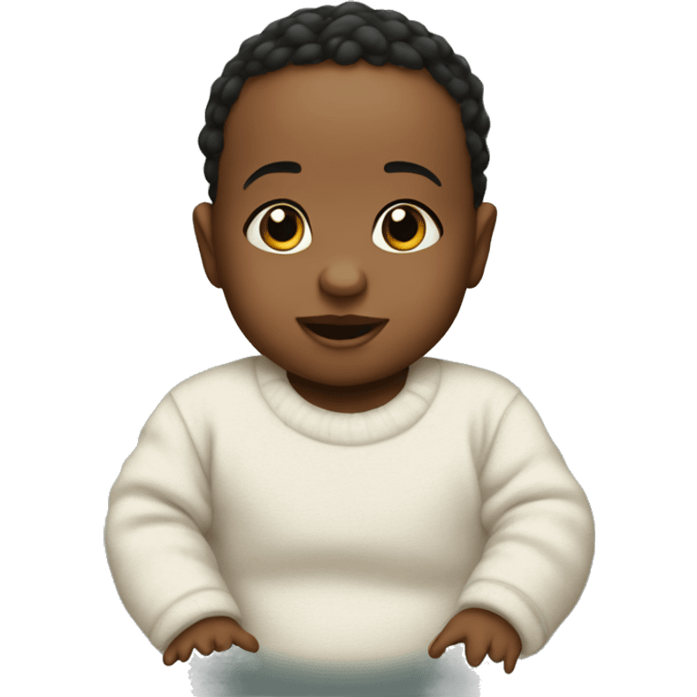 Baby during christmas  emoji