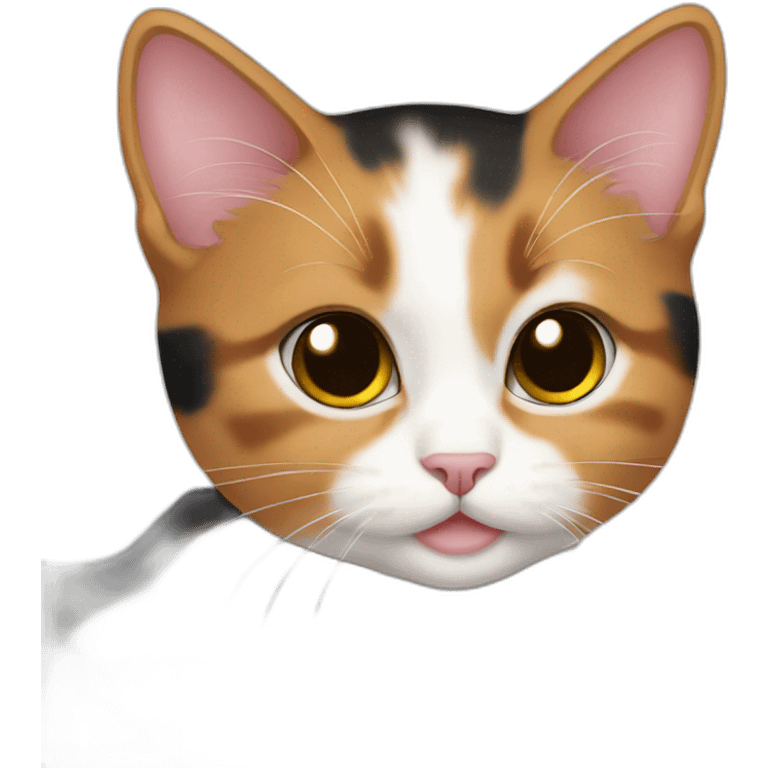 calico kitten emoji