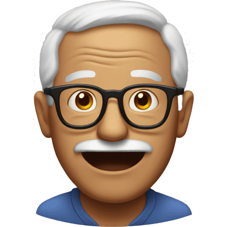 Dement grandpa emoji