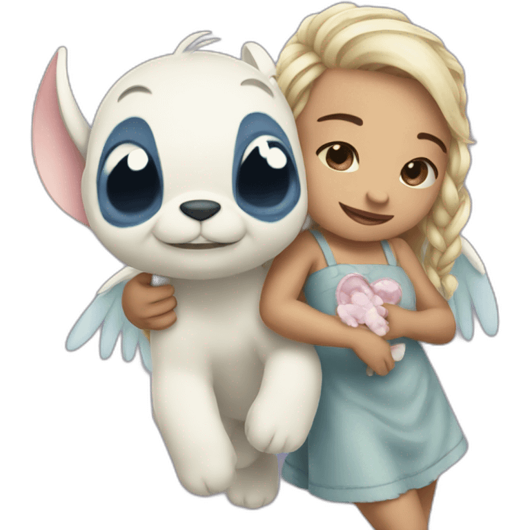 Stitch et Angel emoji