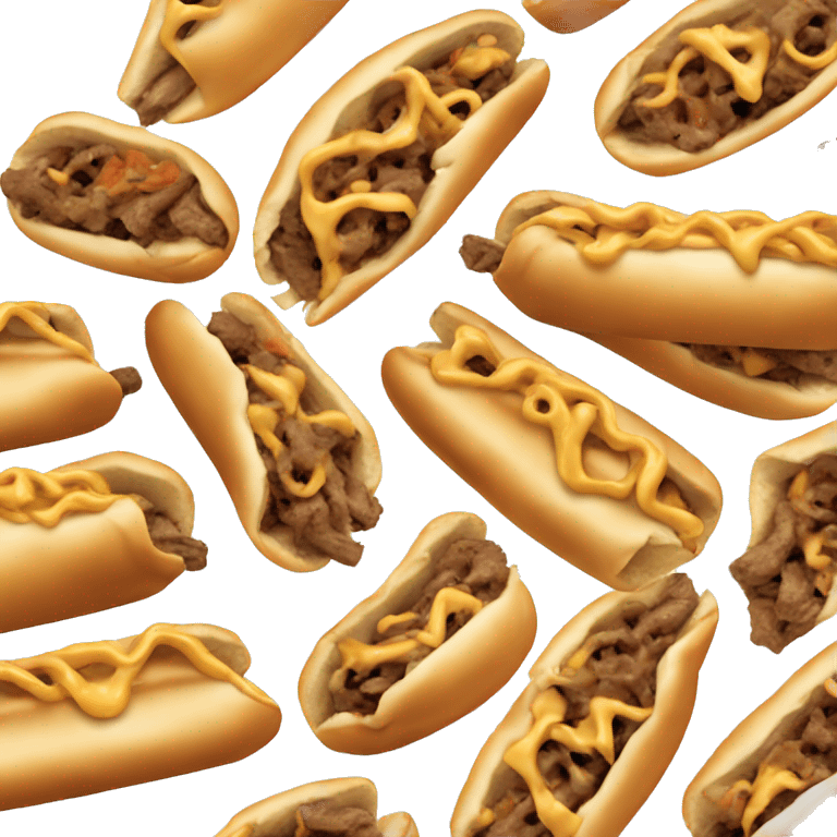 Philadelphia cheesesteaks emoji