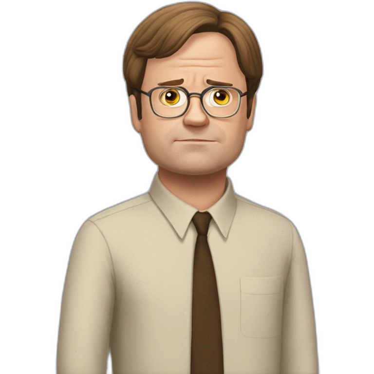 dwight schrute emoji