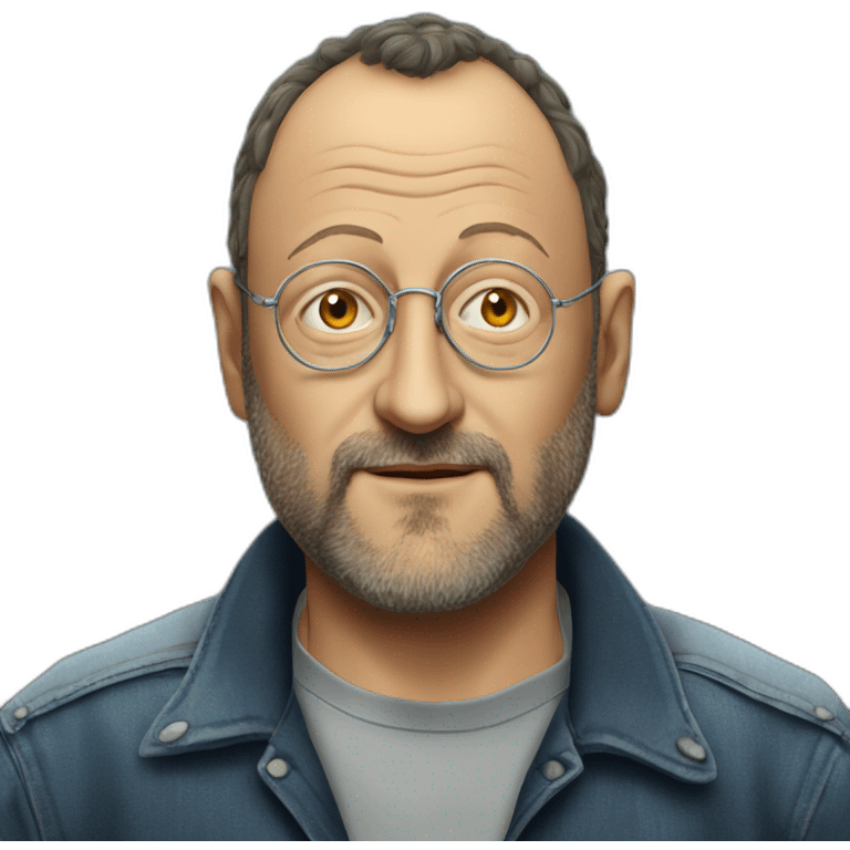 Jean Reno dans les visiteurs emoji