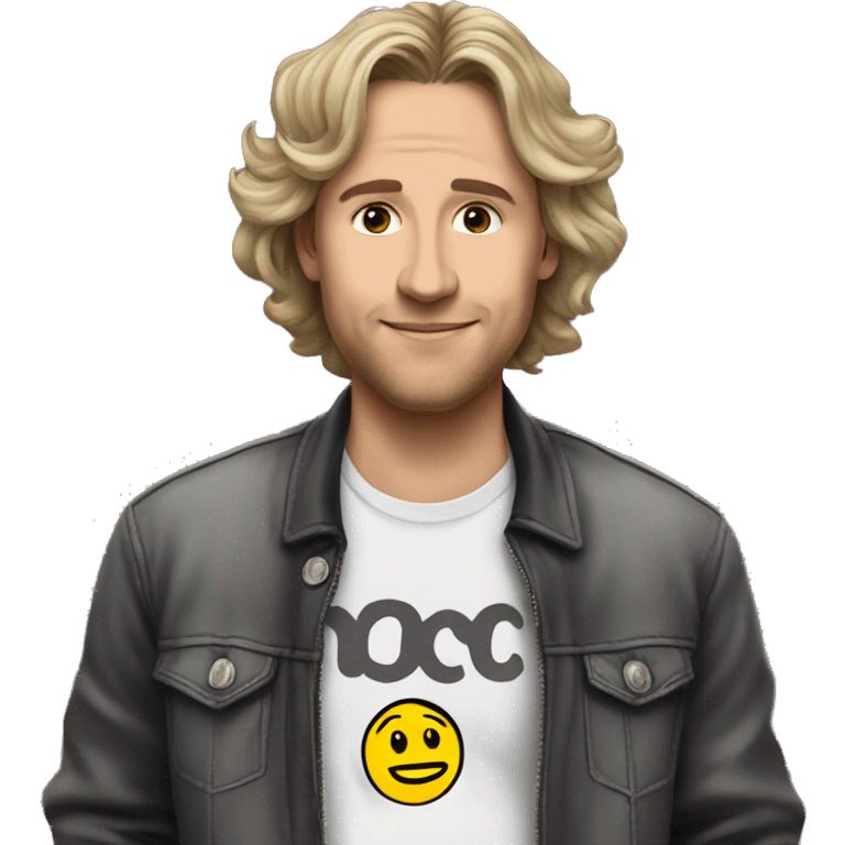 Ruslan CMH in his merch Singer and blogger  emoji