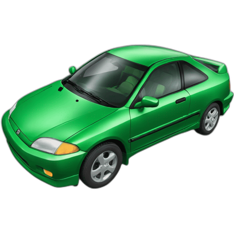 green-honda-civic-98-diagonal emoji