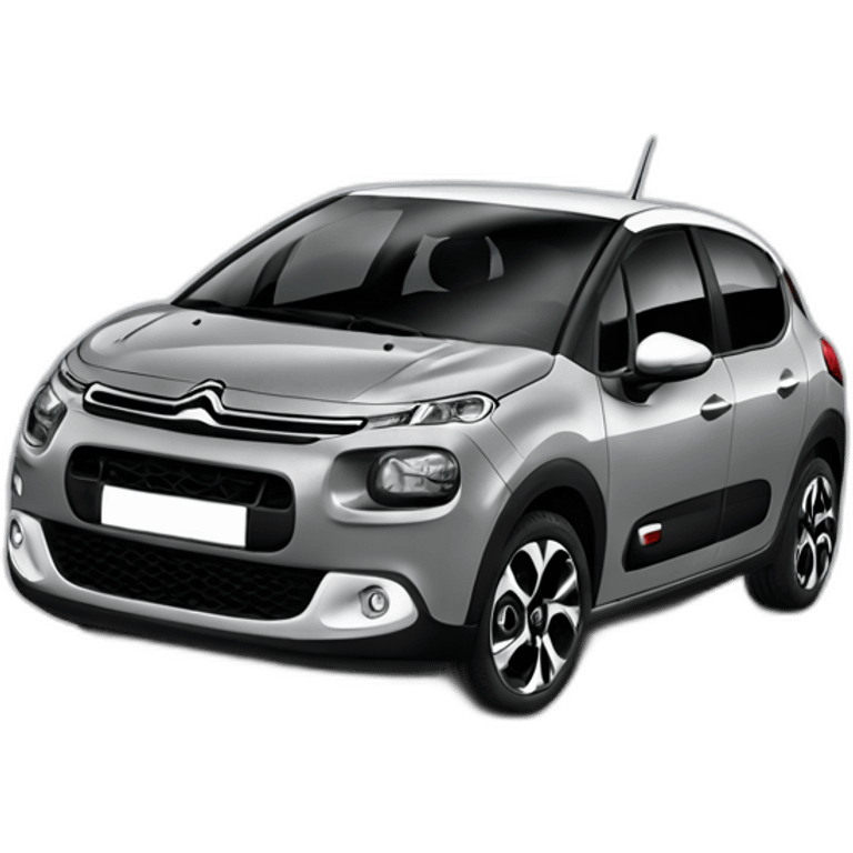 citroen c3 grey emoji