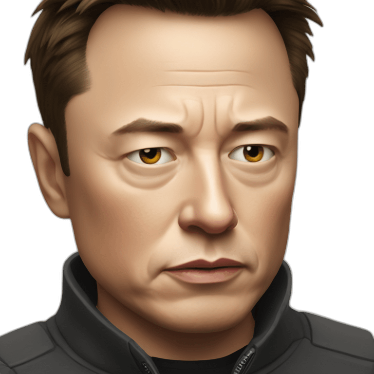 elon musk sad emoji