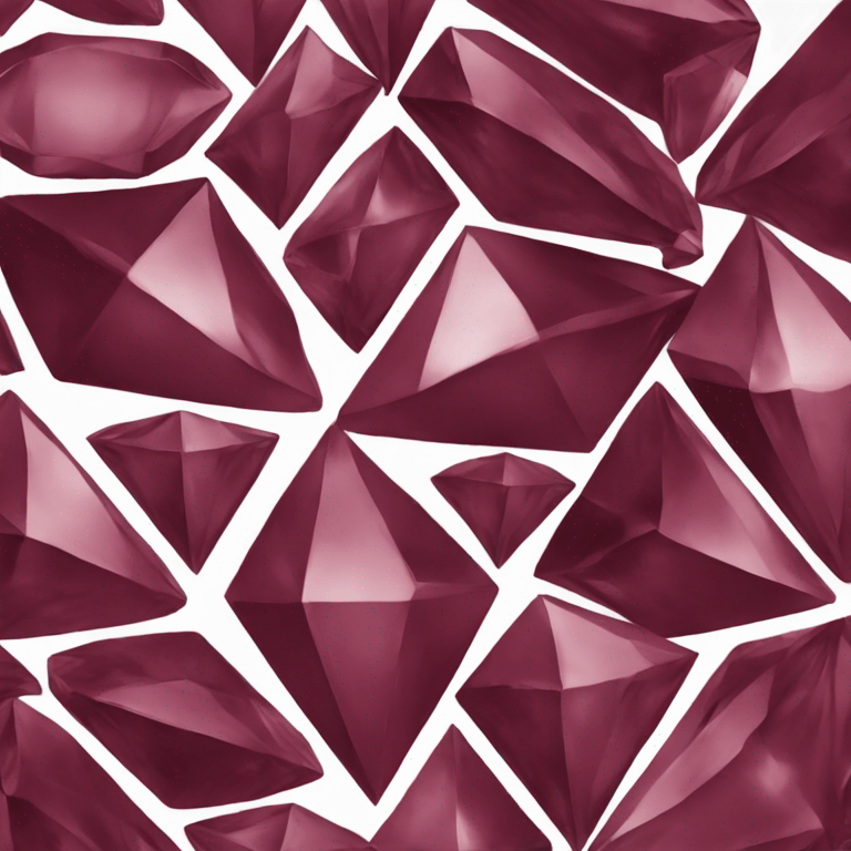 Burgundy Diamond  emoji