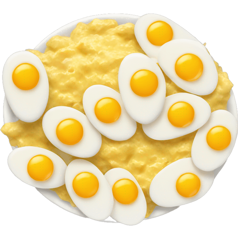 Scrambled eggs emoji