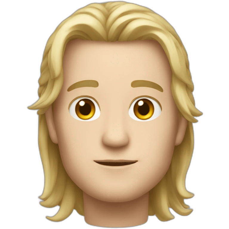 Boder Collin white emoji