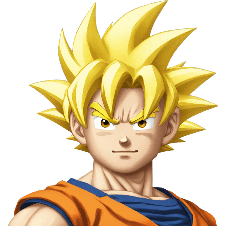 Goku from dragon ball emoji