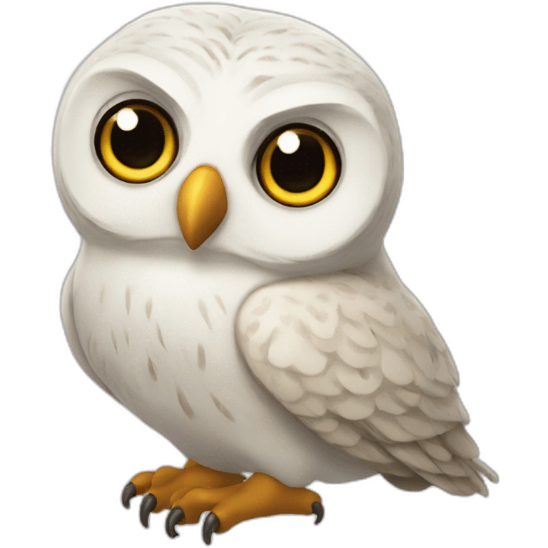 hedwig the owl from harry potter emoji