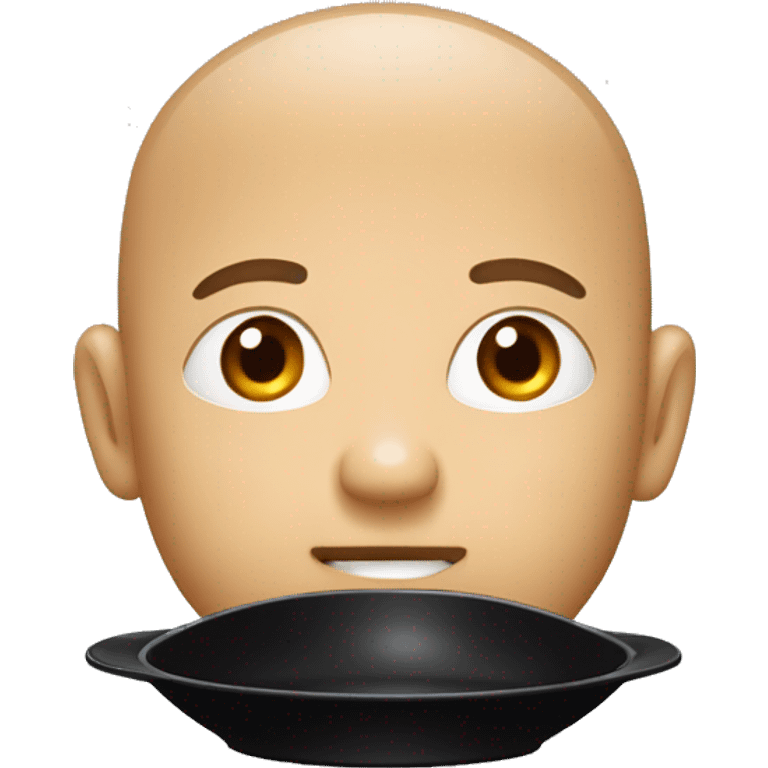 Manchurian in a black dish emoji